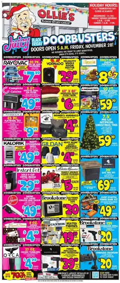 Ad Preview of Ollie's Black Friday from 11/28/2025
