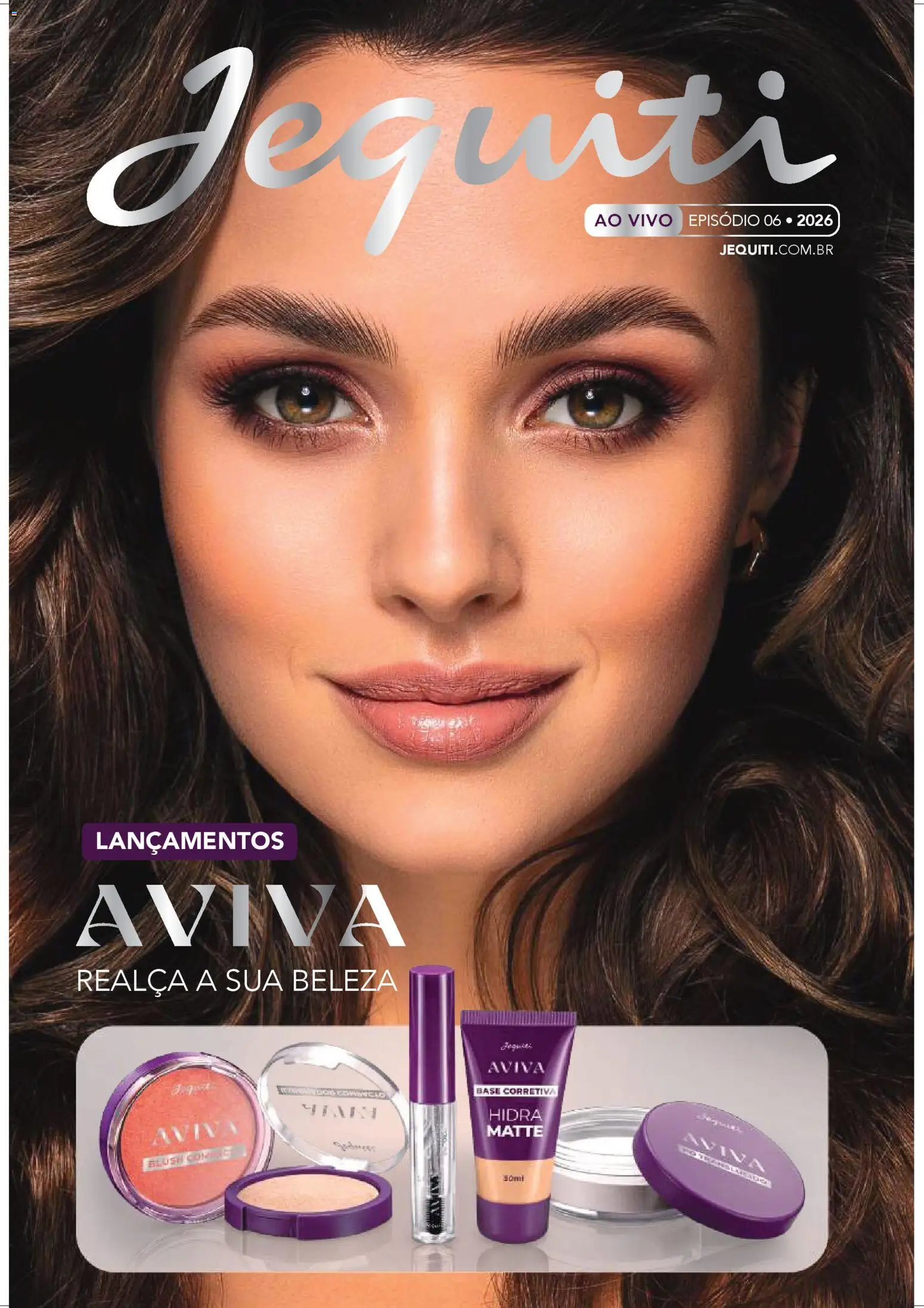 Pré-Visualização do folheto "Jequiti - Revista 6/2026" da loja Jequiti válido a partir de 23/04/2026