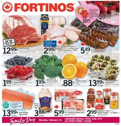 Preview of leaflet Burlington from shop Fortinos is valid from Feb 12, 2026