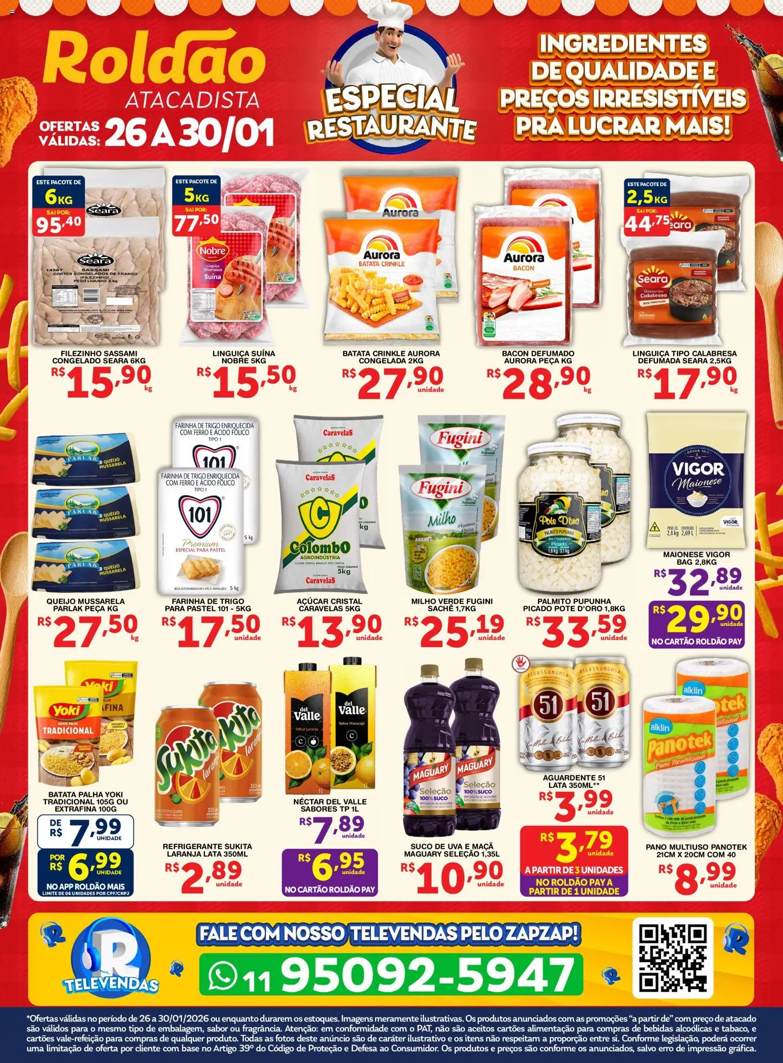 Pré-Visualização do folheto "Ofertas da semana" da loja Roldão válido a partir de 26/01/2026