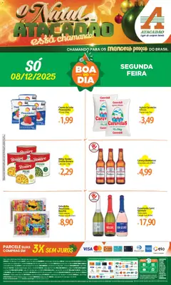 Pré-Visualização do folheto "Ofertas - RS" da loja Atacadão válido a partir de 08/12/2025