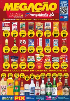 Pré-Visualização do folheto "Ofertas Fim de Semana" da loja Frangolândia válido a partir de 01/08/2025