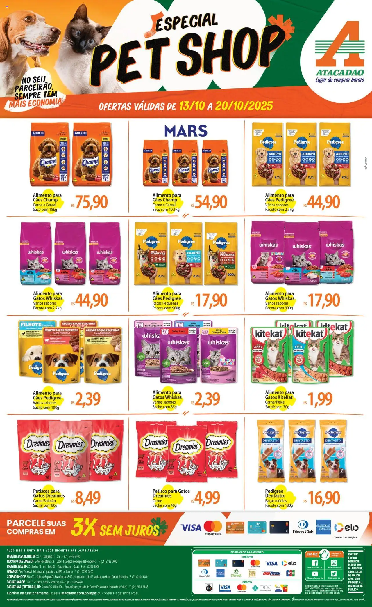 Atacadão folheto "Ofertas - DF" válido a partir de 13/10/2025 - número de página 1