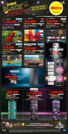  Vista previa del prospecto Black Friday del almacen Metro válida del 27/11/2025 al 03/01/2026 | Página: 2