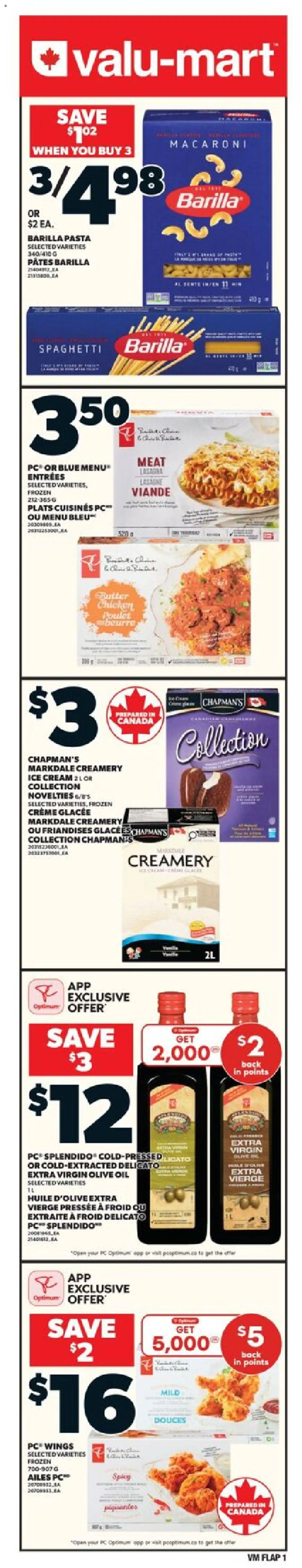 Valu Mart flyer valid from Aug 07, 2025 - page number 1