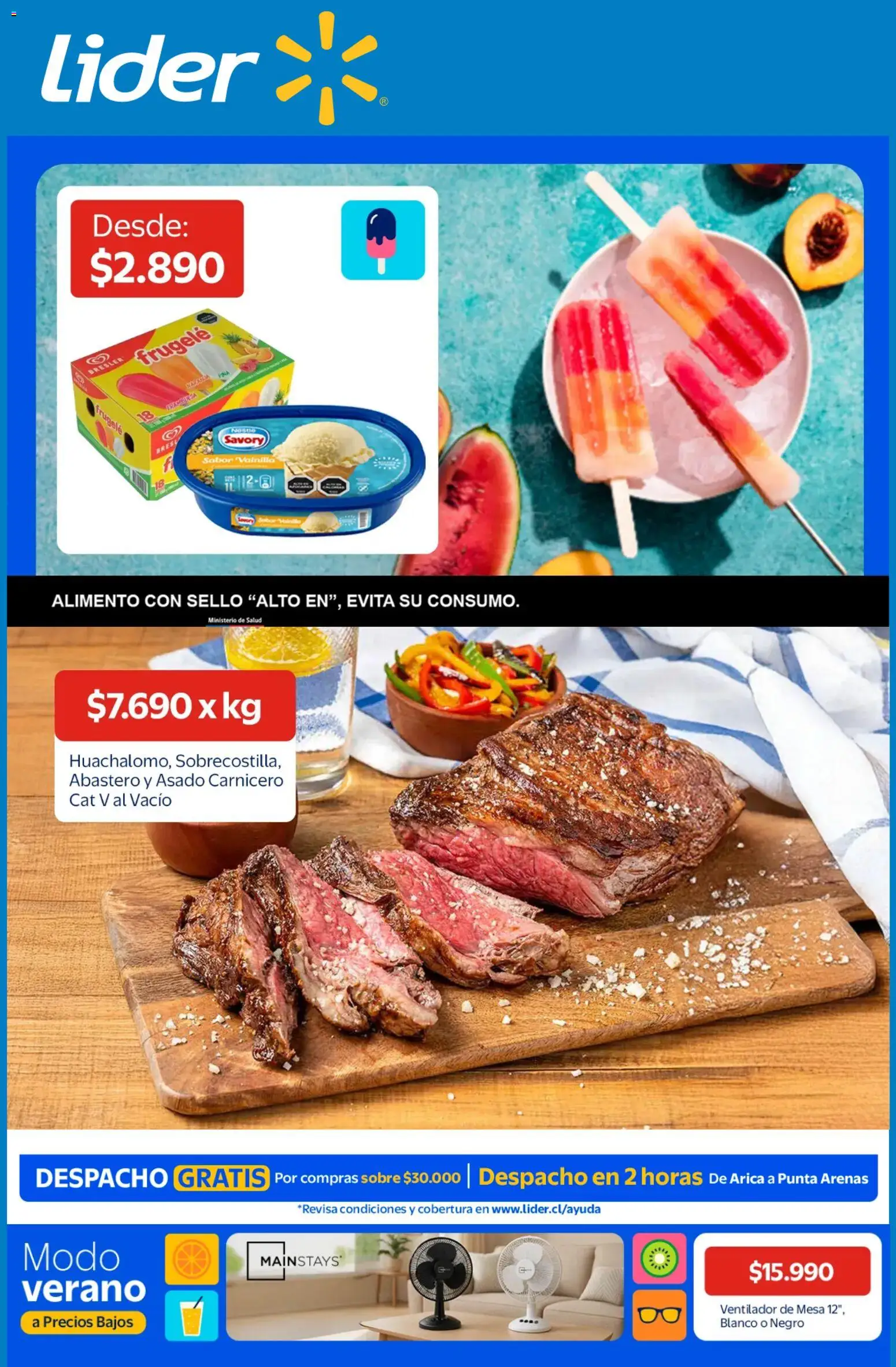 Folleto de la tienda Lider válido desde el 05.01.2026 