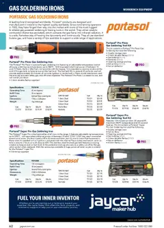 Preview of catalogue Engineering & Scientific Catalogue 2025/2026 from shop Jaycar valid 09/07/2025 | Page: 62