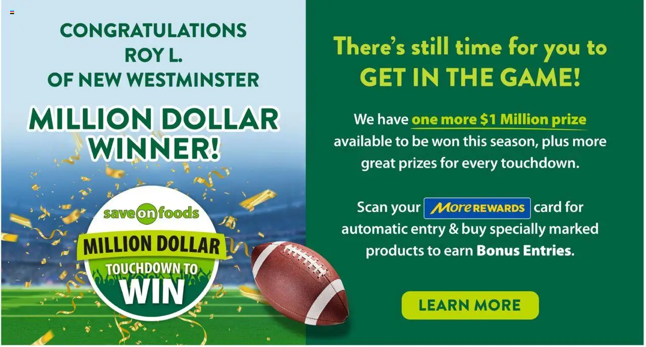 Save on foods flyer valid from Jul 17, 2025 - page number 1