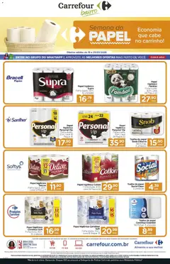 Pré-Visualização do folheto "Carrefour Bairro ofertas Especial do Papel" da loja Carrefour Bairro válido a partir de 19/03/2026