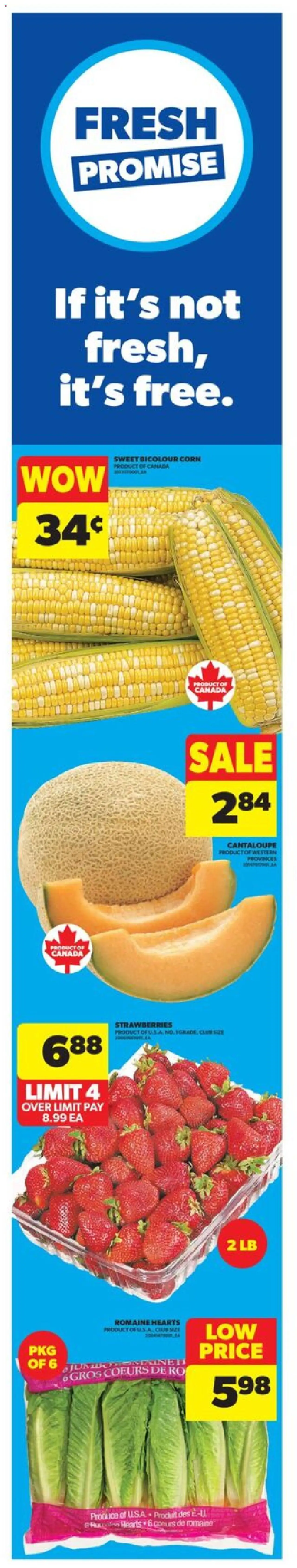 Real Canadian Superstore flyer valid from Aug 21, 2025 - page number 1