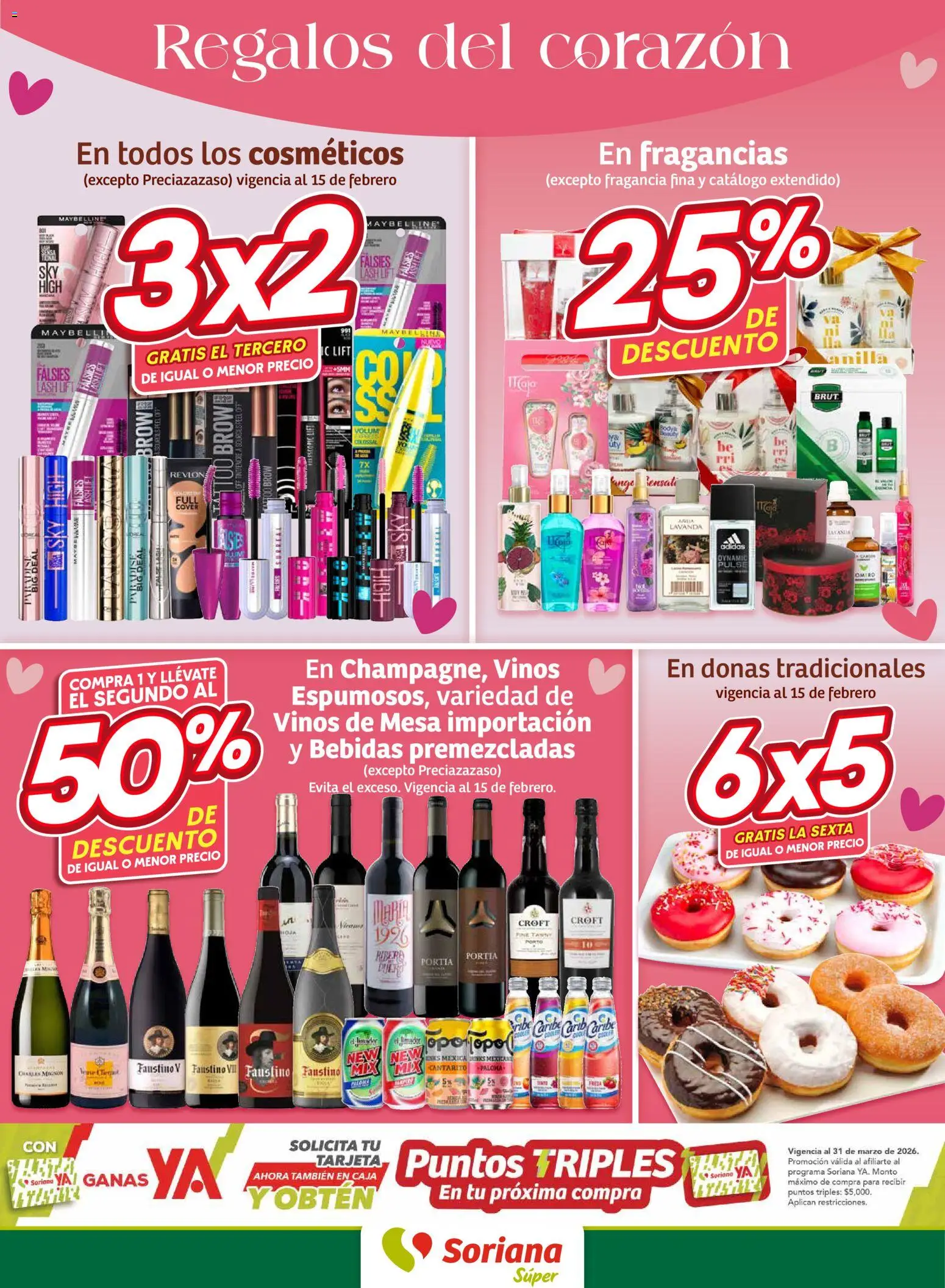 Vista previa las ofertas de la tienda Soriana - Fin de Semana Súper: BCS, Son y Sin desde el 12/02/2026 