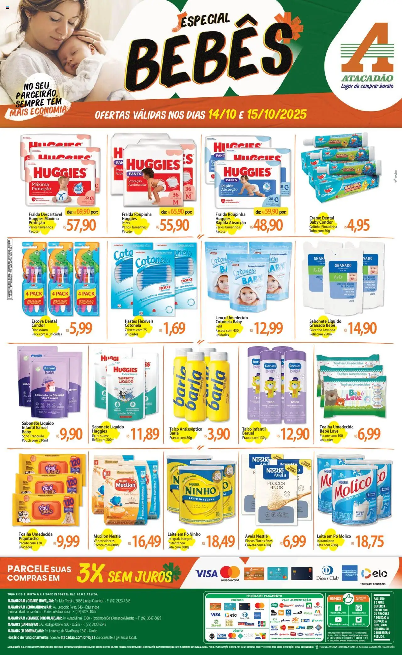 Atacadão folheto "Ofertas - AM" válido a partir de 14/10/2025 - número de página 1