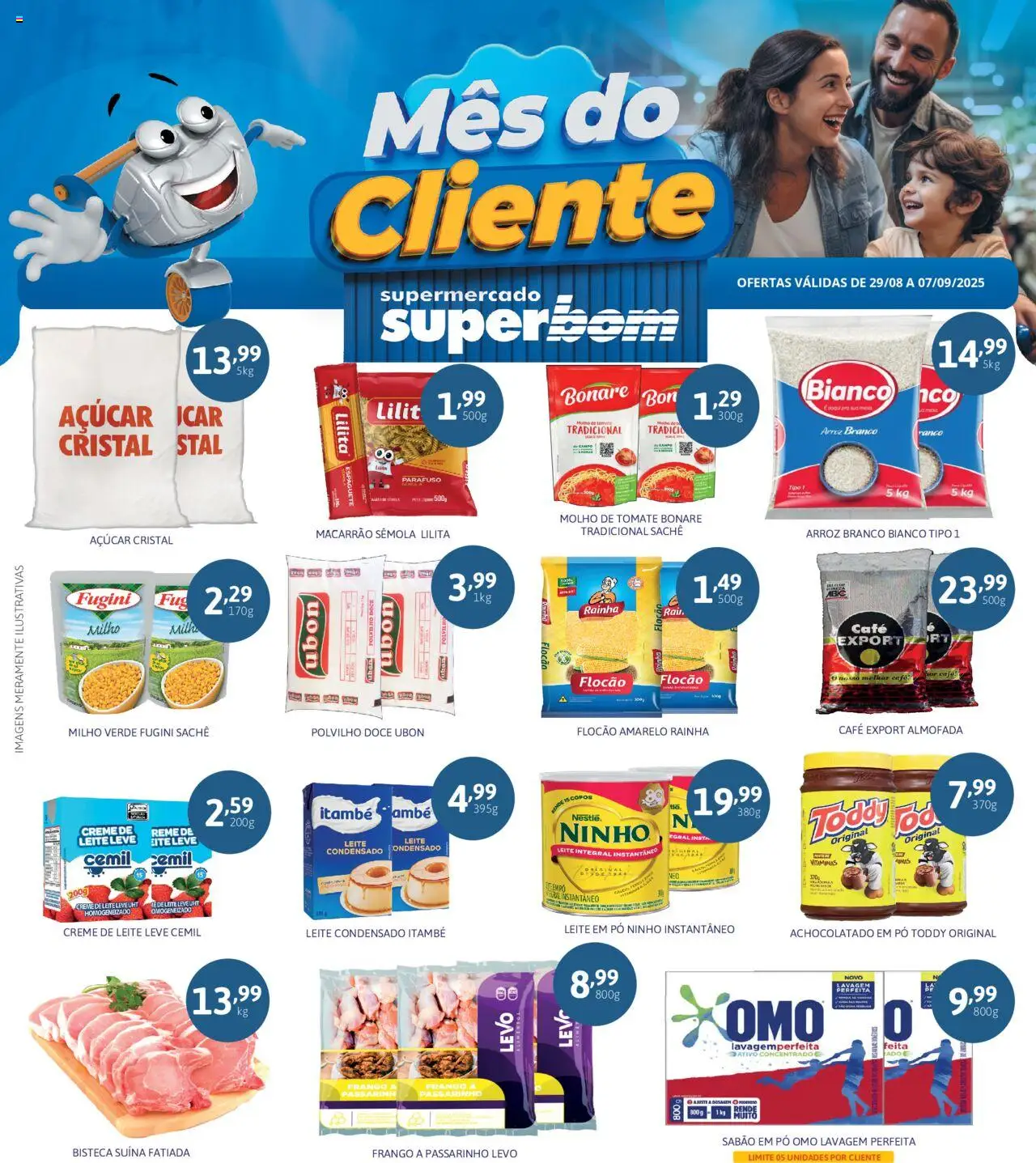 Superbom folheto "Ofertas da semana" válido a partir de 29/08/2025 - número de página 1