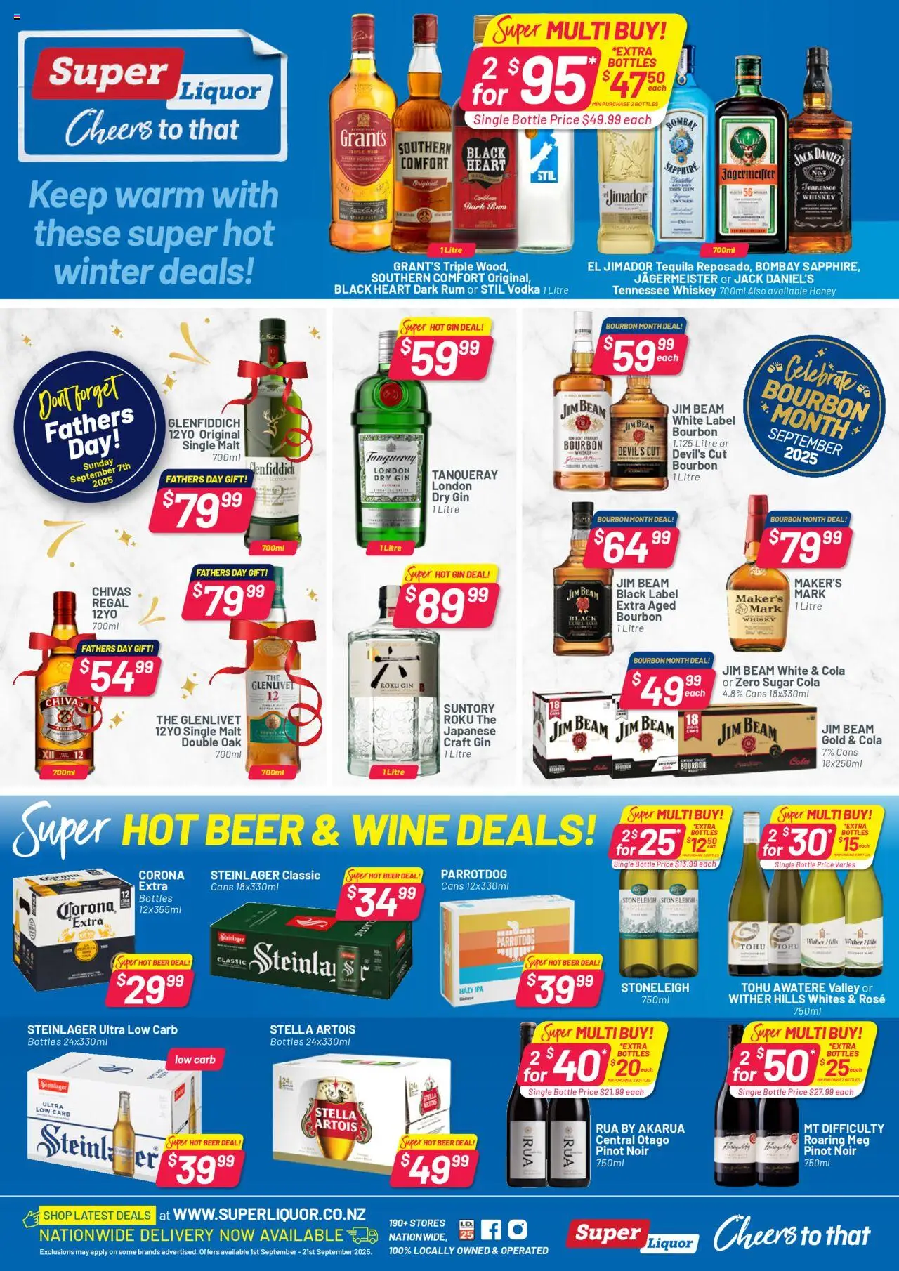 Catalogue Super Liquor catalogue valid from 1 Sept 2025 - page 1