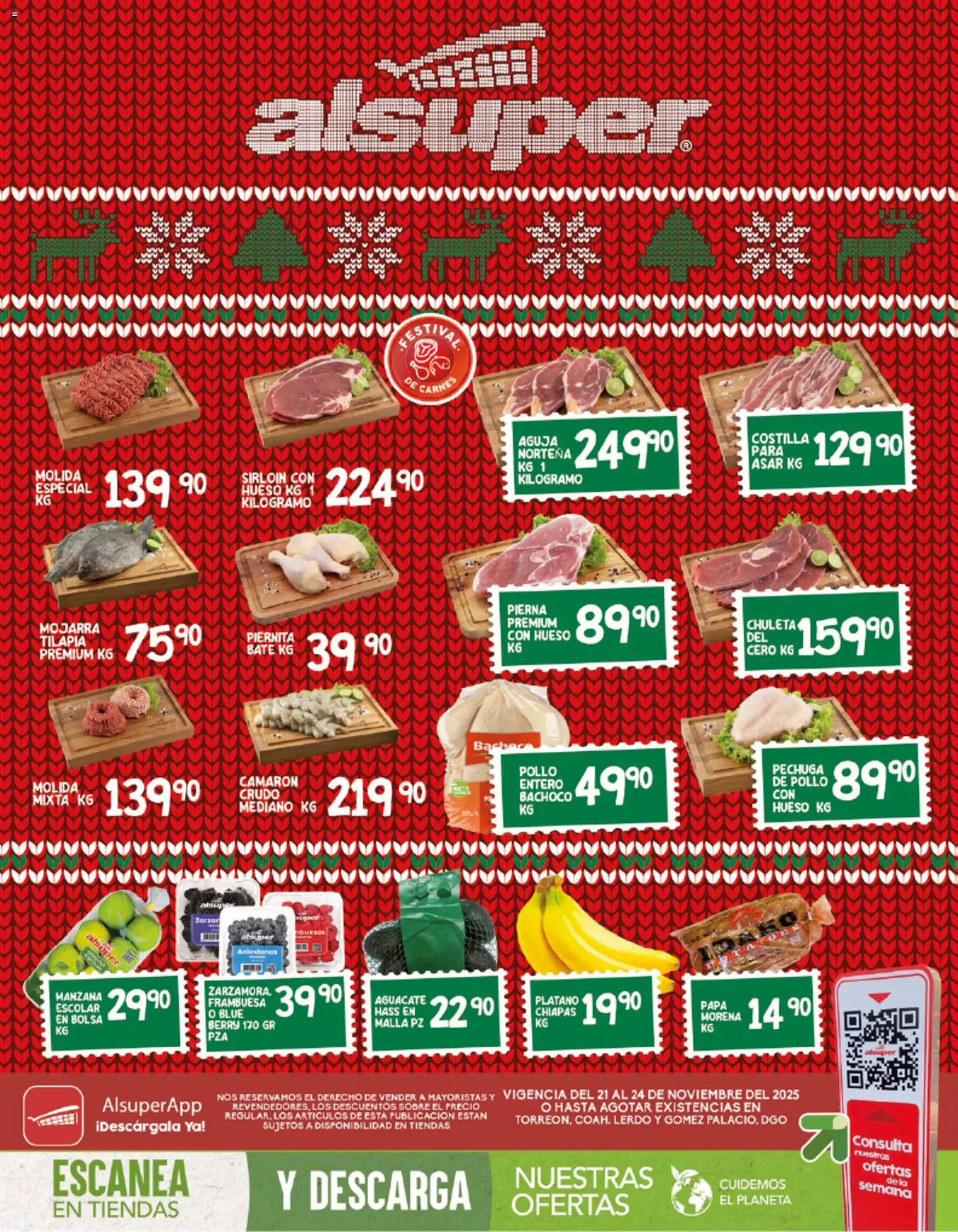 Vista previa las ofertas de la tienda Alsuper - Folleto Laguna desde el 21/11/2025 