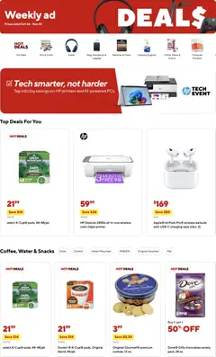 Ad Preview of Staples Weekly Ad from 10/26/2025