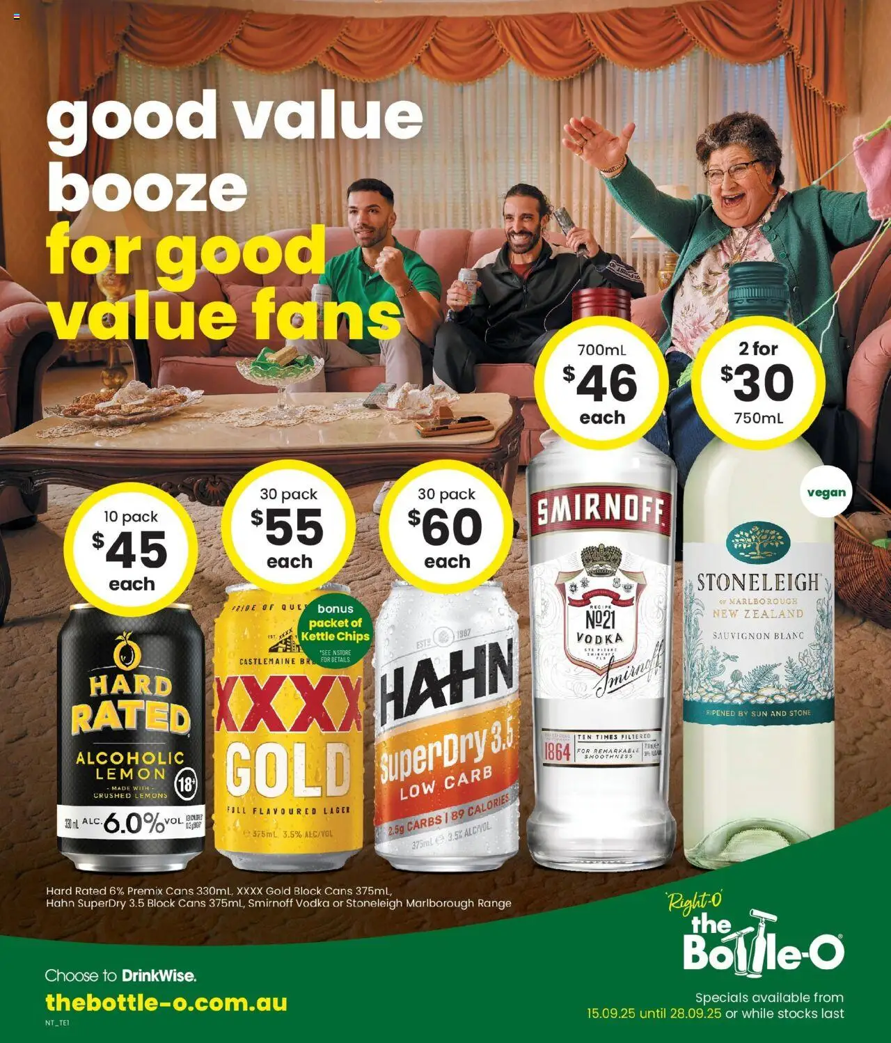 The Bottle-O catalogue valid from 14/09/2025 - page 1