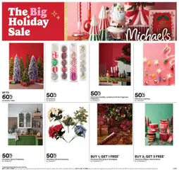 Ad Preview of Michaels Ad from 12/01/2025