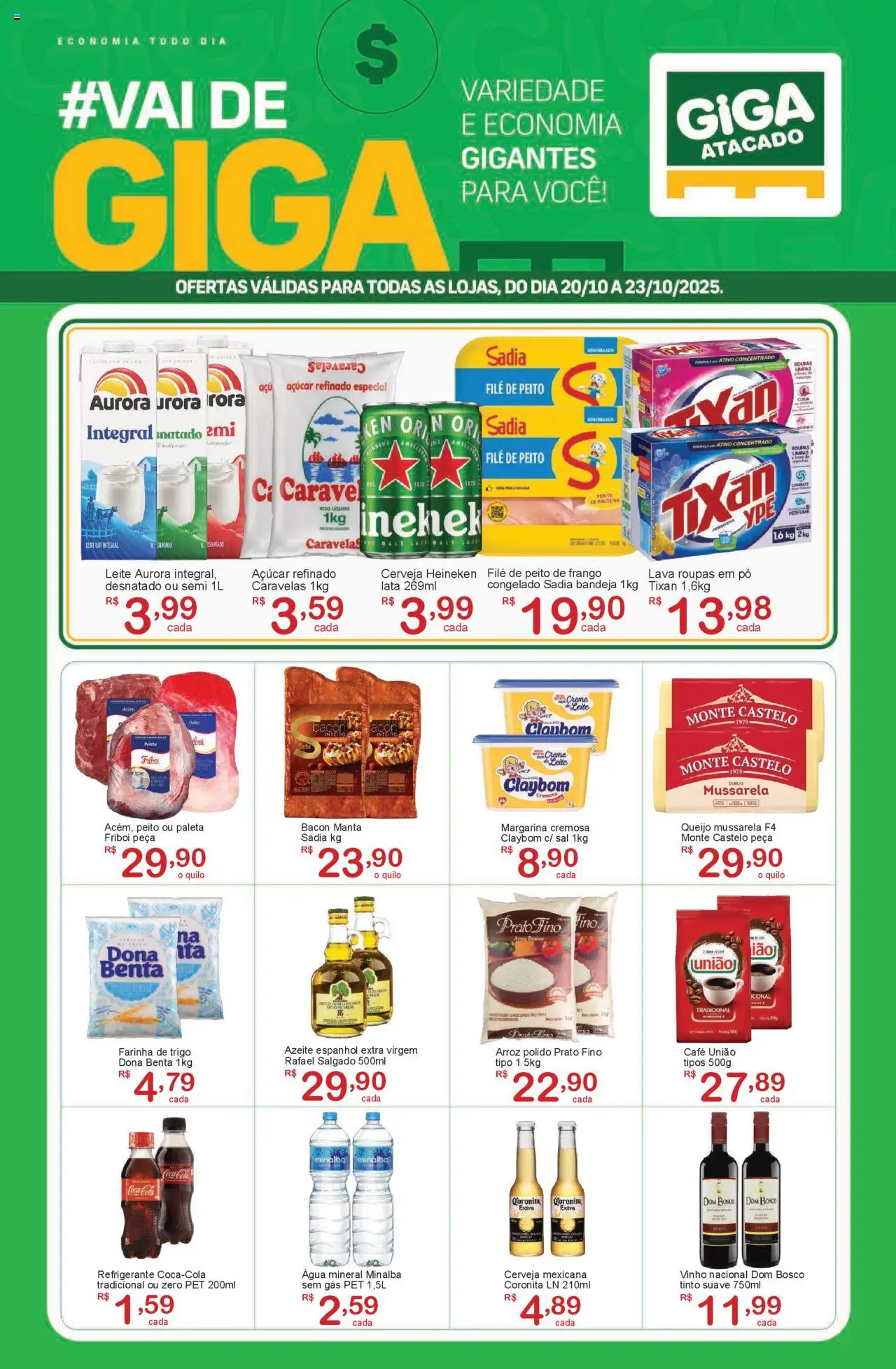 GIGA Atacado folheto "Ofertas da semana" válido a partir de 20/10/2025 - número de página 1