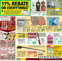 Ad Preview of Menards Weekly Ad from 09/24/2025