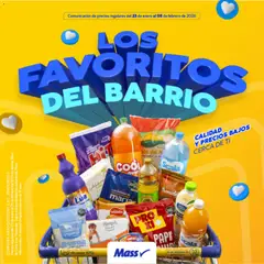 Vista previa de Los favoritos del barrio de la tienda Mass válido desde 23/01/2026