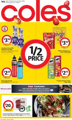 Preview of catalogue Coles catalogue WA from shop Coles valid 18/03/2026