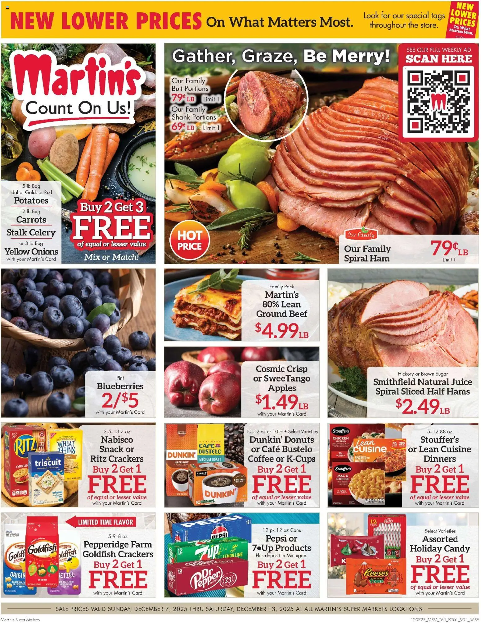 Ad Preview of Martin’s Weekly Ad from 12/07/2025