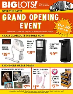 Ad Preview of Big Lots Weekly Ad from 10/23/2025
