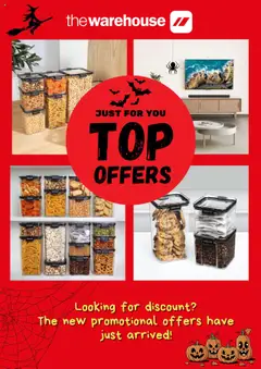 Preview of catalogue Catalogue from shop The Warehouse valid 14 Oct 2025