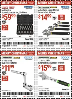 Ad Preview of Harbor Freight Christmas Coupon Deals from 12/02/2025 | Page: 8