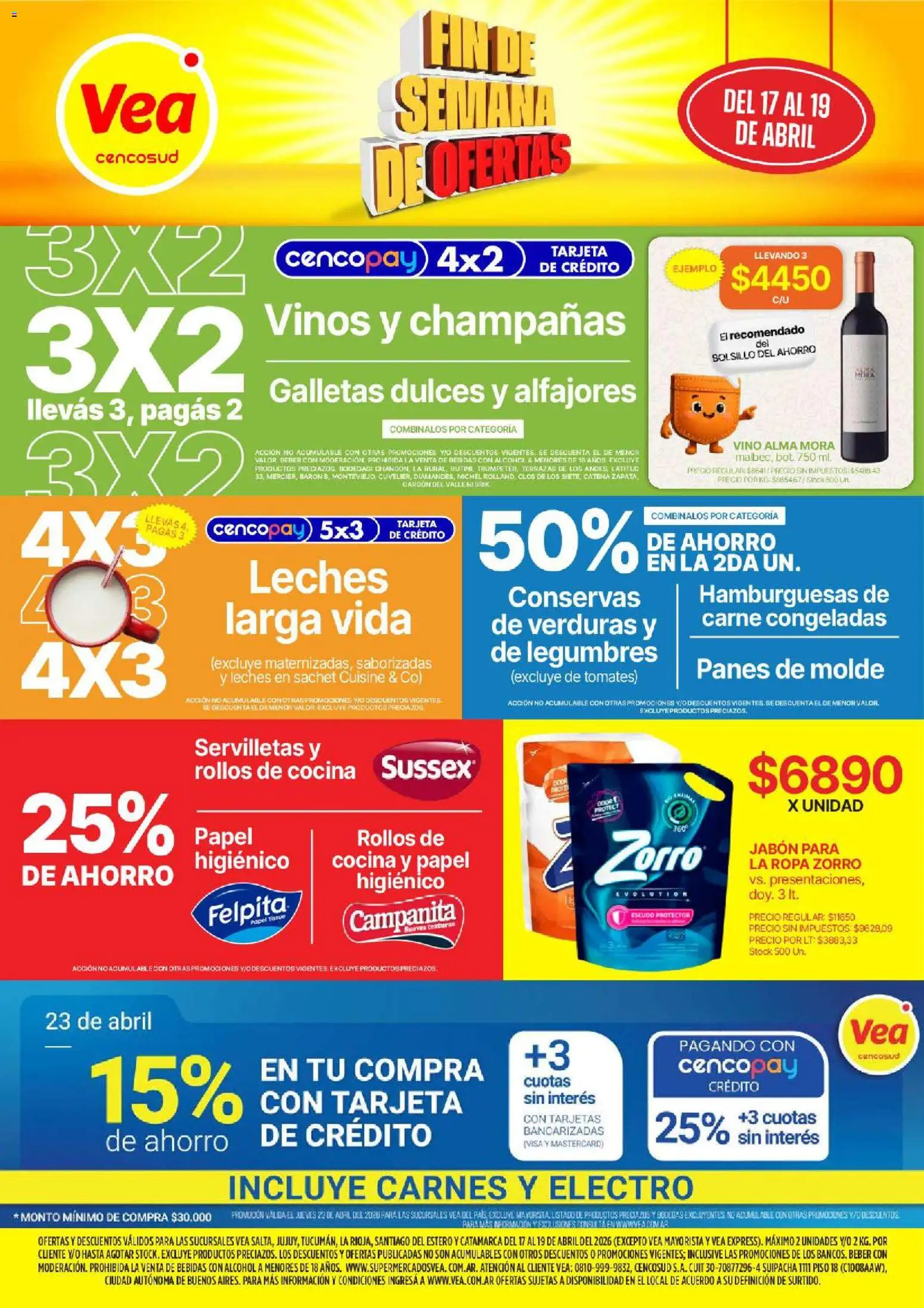Vista previa del folleto de la tienda Vea válido desde el 17/04/2026 