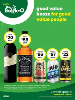 Preview of catalogue Catalogue BUNDABERG from shop The Bottle-O valid 16/02/2026