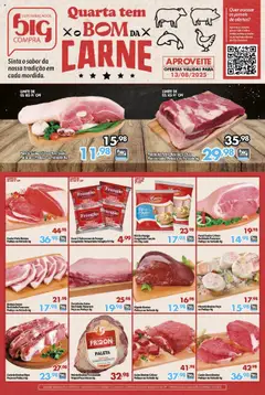 Pré-Visualização do folheto "Ofertas Bom da carne" da loja Big Compra válido a partir de 13/08/2025