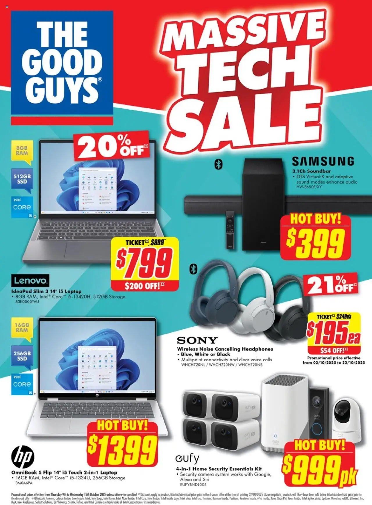 The Good Guys catalogue valid from 08/10/2025 - page 1