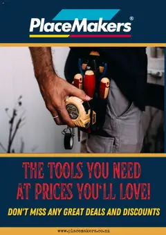 Preview of catalogue Catalogue from shop Placemakers valid 15 Aug 2025