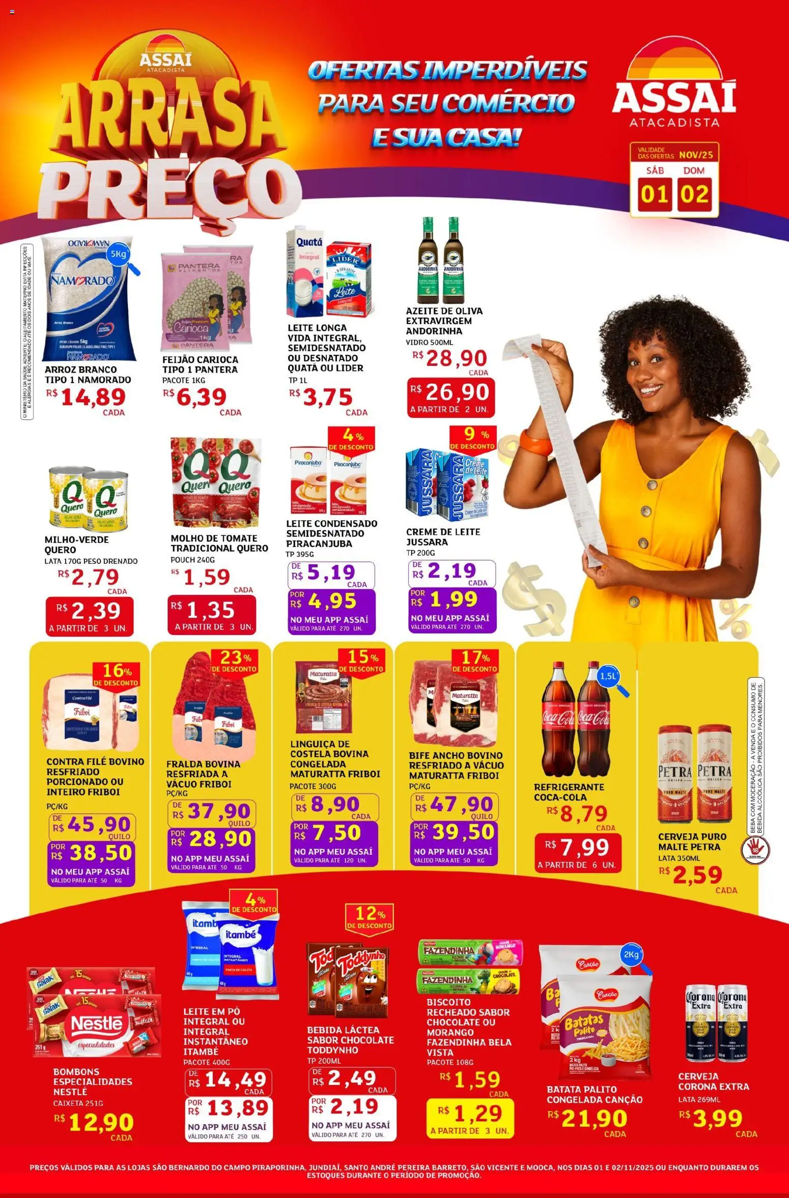 Pré-Visualização do folheto "Encarte - SP" da loja Assaí Atacadista válido a partir de 01/11/2025