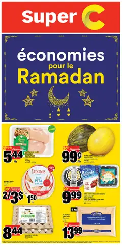 Un aperçu du dépliant Ramadan Booklet du magasin Super C est valide à partir 29 janv. 2026