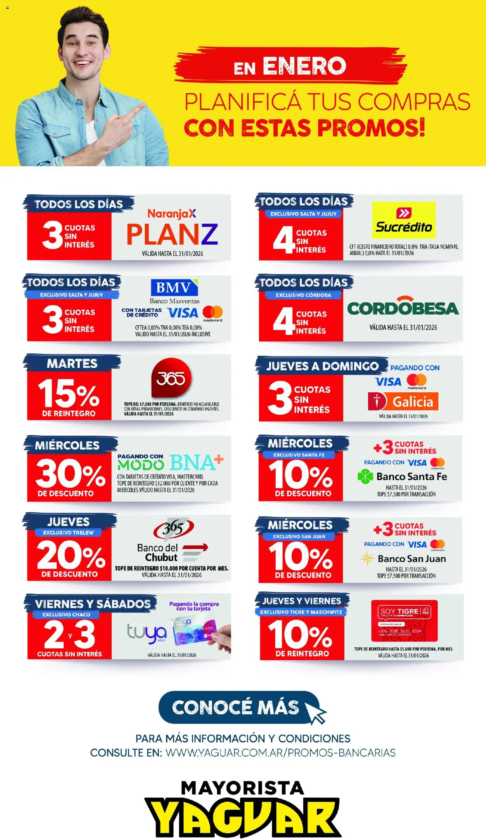 Vista previa del folleto de la tienda Yaguar válido desde el 20/01/2026 