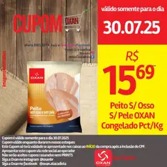 Pré-Visualização do folheto "Ofertas da semana" da loja Oxan Atacadista válido a partir de 30/07/2025