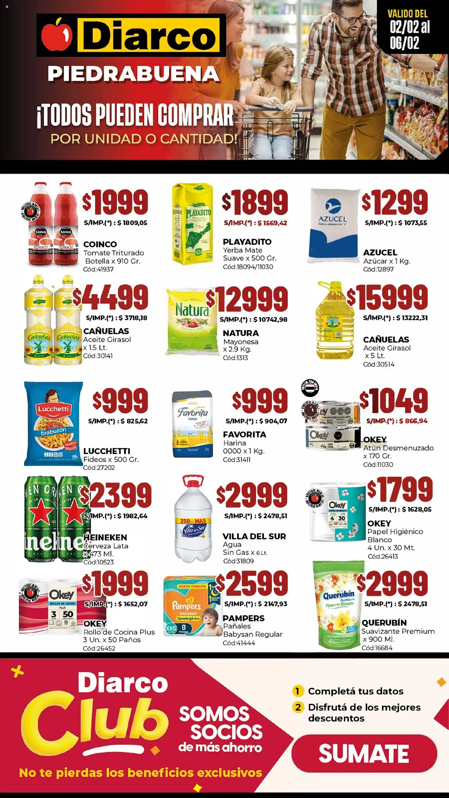 Vista previa del folleto de la tienda Diarco válido desde el 02/02/2026 