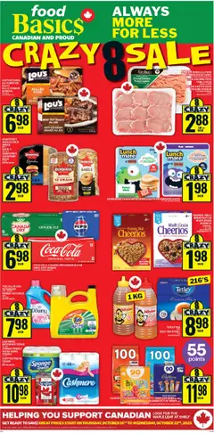 Preview of leaflet Cornwall from shop Food Basics is valid from Oct 16, 2025