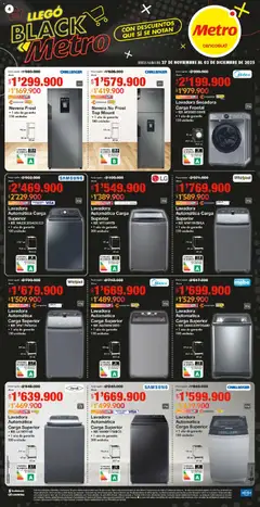  Vista previa del prospecto Black Friday del almacen Metro válida del 27/11/2025 al 03/01/2026 | Página: 4