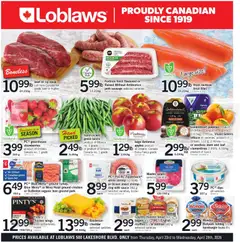 Un aperçu du dépliant Loblaws flyer - ON du magasin Loblaws est valide à partir 23 avr. 2026