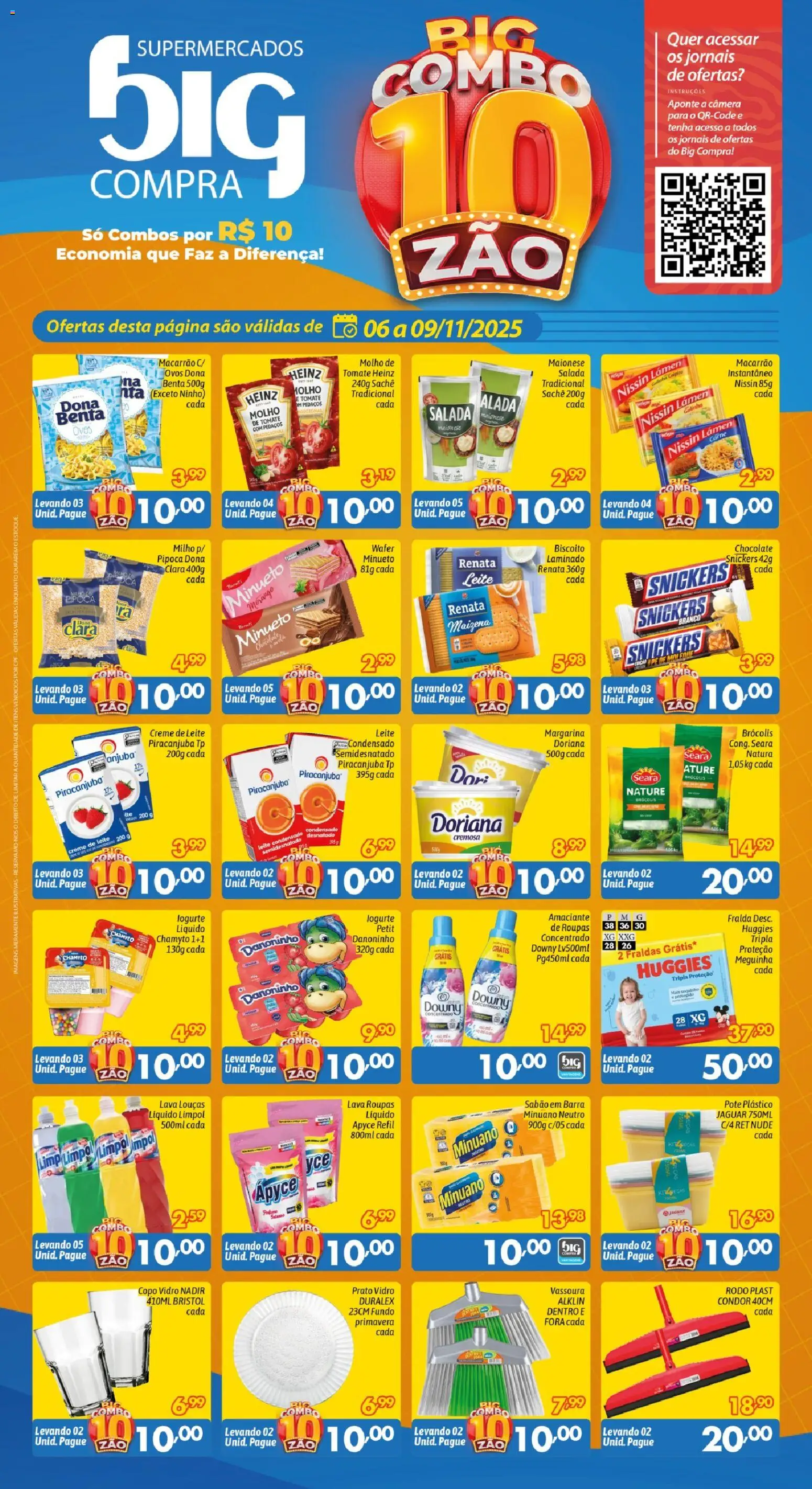 Pré-Visualização do folheto "Ofertas da semana" da loja Big Compra válido a partir de 06/11/2025