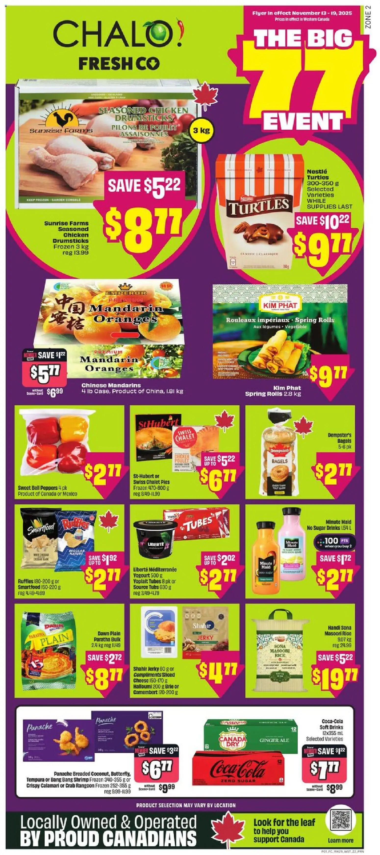 Preview of leaflet Weekly Flyer - AB from shop FreshCo is valid from Nov 13, 2025