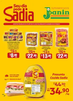 Pré-Visualização do folheto "Ofertas BRF" da loja Supermercados Joanin válido a partir de 29/10/2025