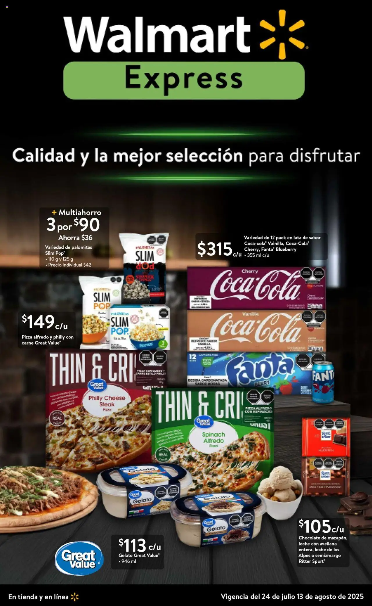 Folleto Walmart Express y sus promociones válidas desde el 24/07/2025 - Número de página 1