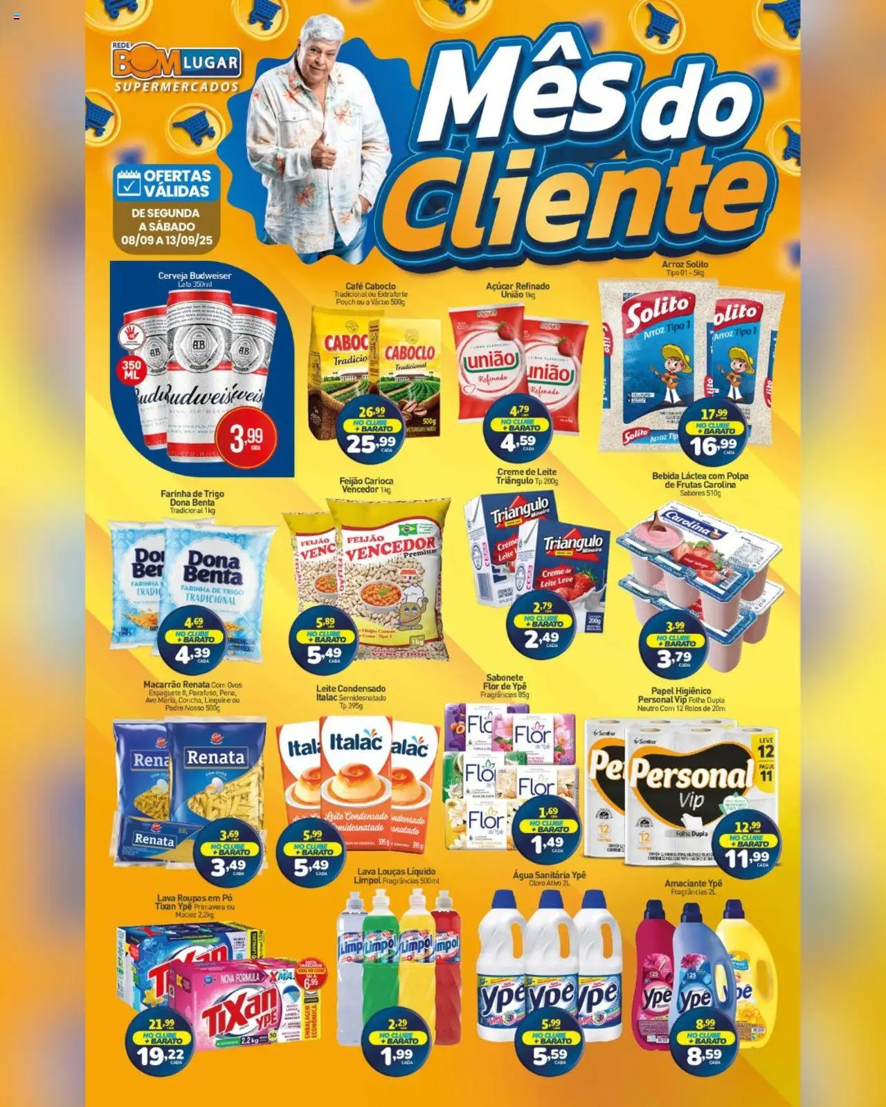 Rede Bom Lugar folheto "Ofertas da semana" válido a partir de 08/09/2025 - número de página 1