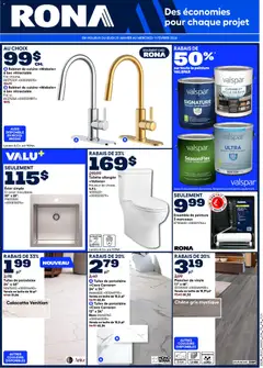 Preview of leaflet Circulaire from shop Rona is valid from Jan 29, 2026