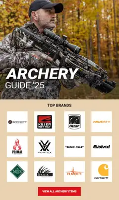 Ad Preview of Dunham's Sports Archery Guide from 08/07/2025